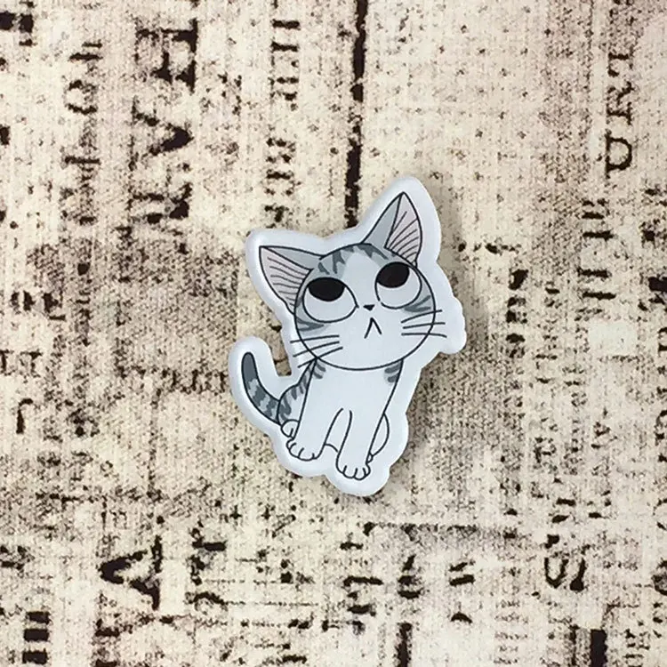 Милый мультяшный милый кот Чи, одежда в стиле аниме kawaii, акриловые заколки, значок, украшение, рюкзак с нашивками, значки на кнопках, броши,, Harajuku
