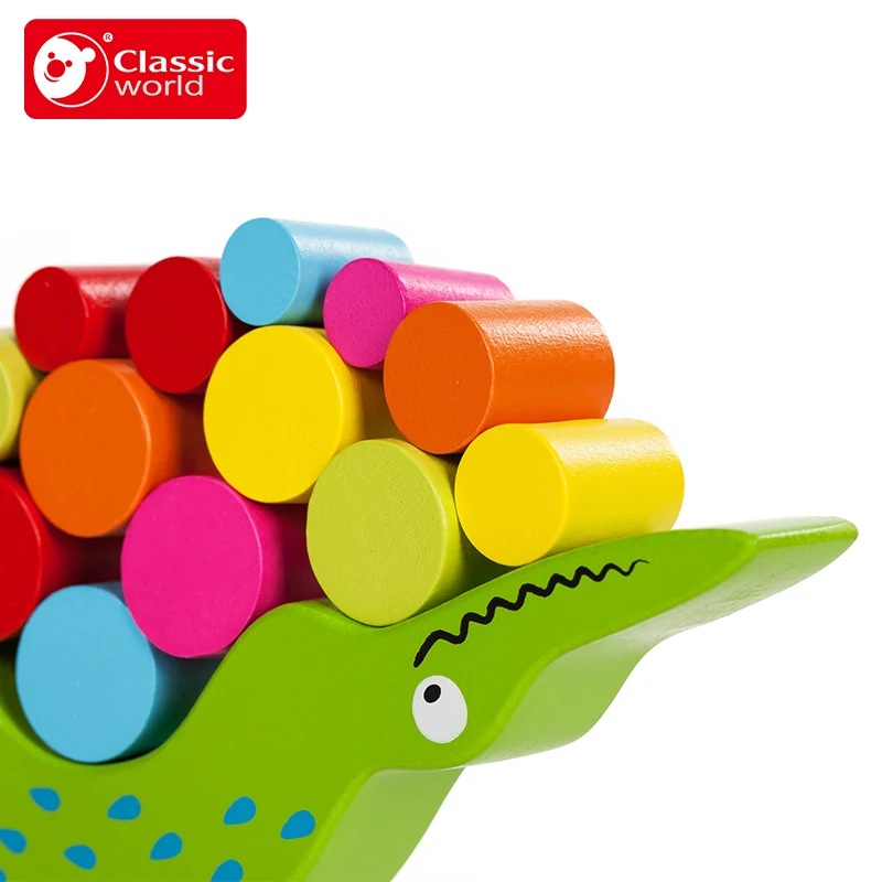 Классические мировые блоки деревянная игрушка конфетные цвета деревянные