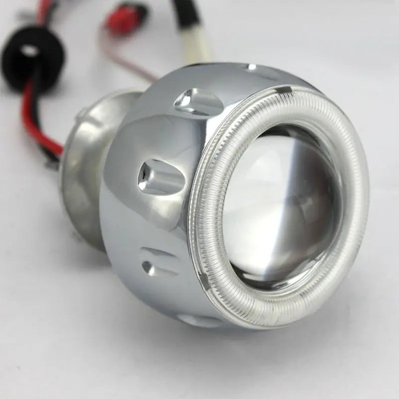 Мотоцикл hid проектор головной светильник s 2013 линзы проектора bi xenon с синим