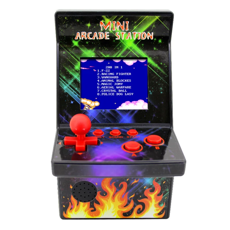 Новинка 2019 года ретро портативный мини Ручные игры 200 классические 8 бит 2 5 дюймов