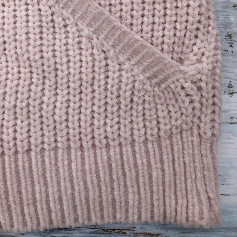 Женские свитера и пуловеры 2018 Осень-зима топы шикарные шенилл Реверсивные Sweter Mujer