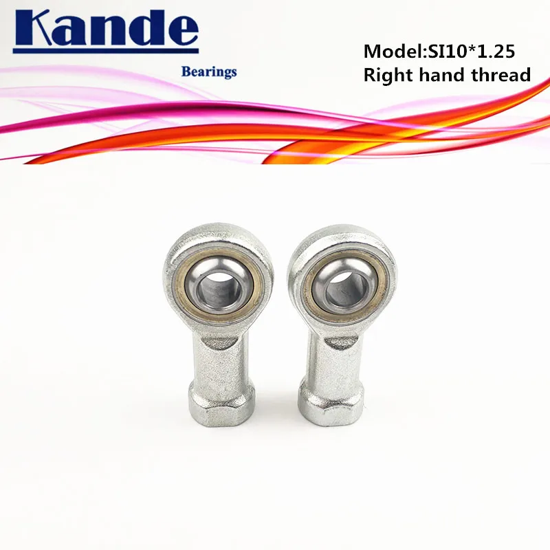 Подшипники Kande 4 шт. Тонкая нить SI10 M10x1.25 SI10T/Kx1.25 правая нить|Подшипники| |