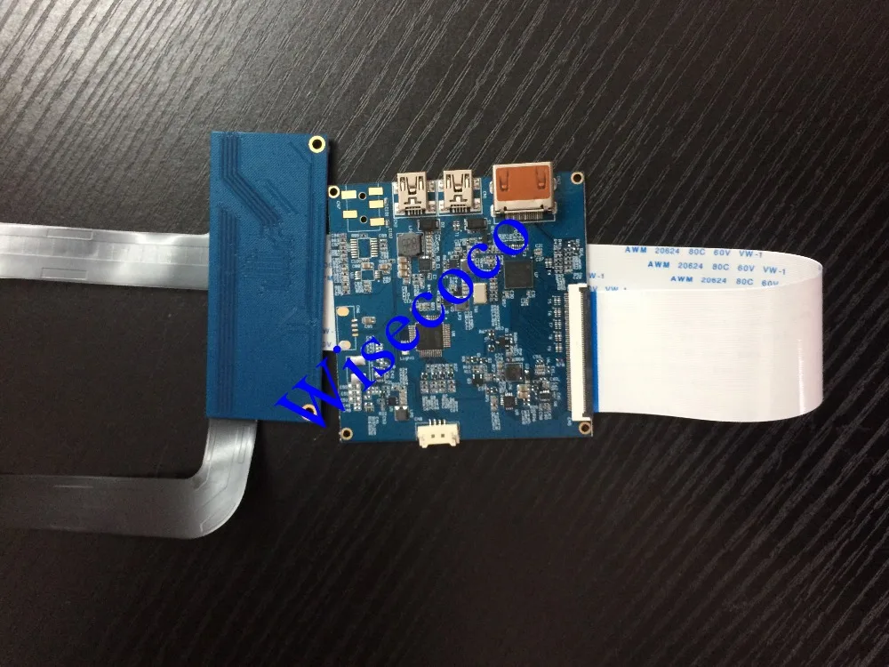 Двойной экран 5 дюйма 2K LS055R1SX03 2560*1440 60 Гц IPS CG silicon LCM с 2 USB драйверами управления для