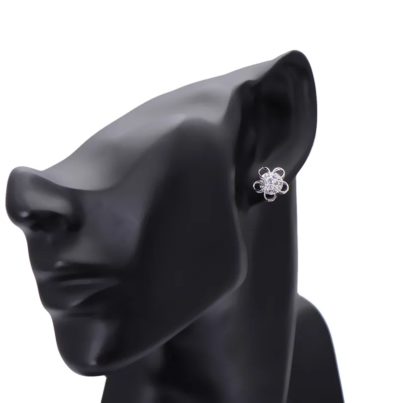 3 пар/лот Оптовая Продажа Маленький милый цветок Серьги-гвоздики Для женщин