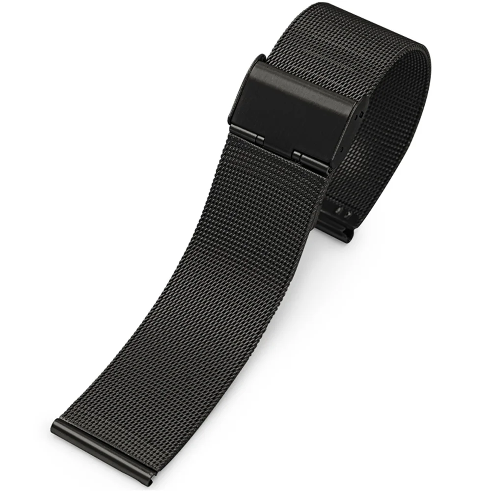 Сменный ремешок из нержавеющей стали 18 мм 20 22 23 для Xiaomi Huami Amazfit Bip Youth Xiao GTS GTR 47/42