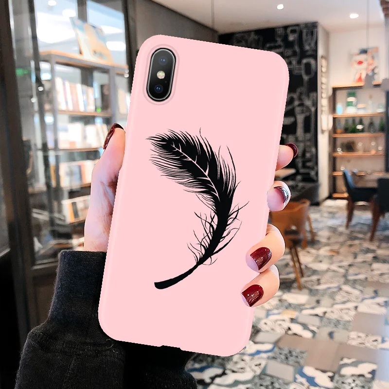 Чехол с мультипликационным французским бульдогом для iPhone 7, 6, 6 S, 8 Plus, Розовый матовый чехол для iPhone XS Max, для iPhone 11 Pro Max, XR X, мягкий чехол из ТПУ - Цвет: Kfe-heiyumao