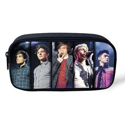 MP113 Популярные Кошельки для монет для детей, Сумка с принтом One Direction для мальчиков и девочек, школьная сумка - Цвет: MP113