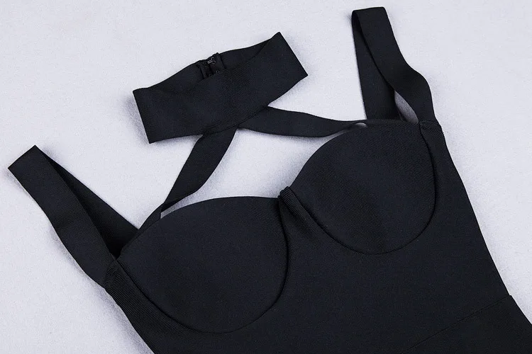 Оптовая продажа новинка H1408 красное черное сексуальное платье средней длины на