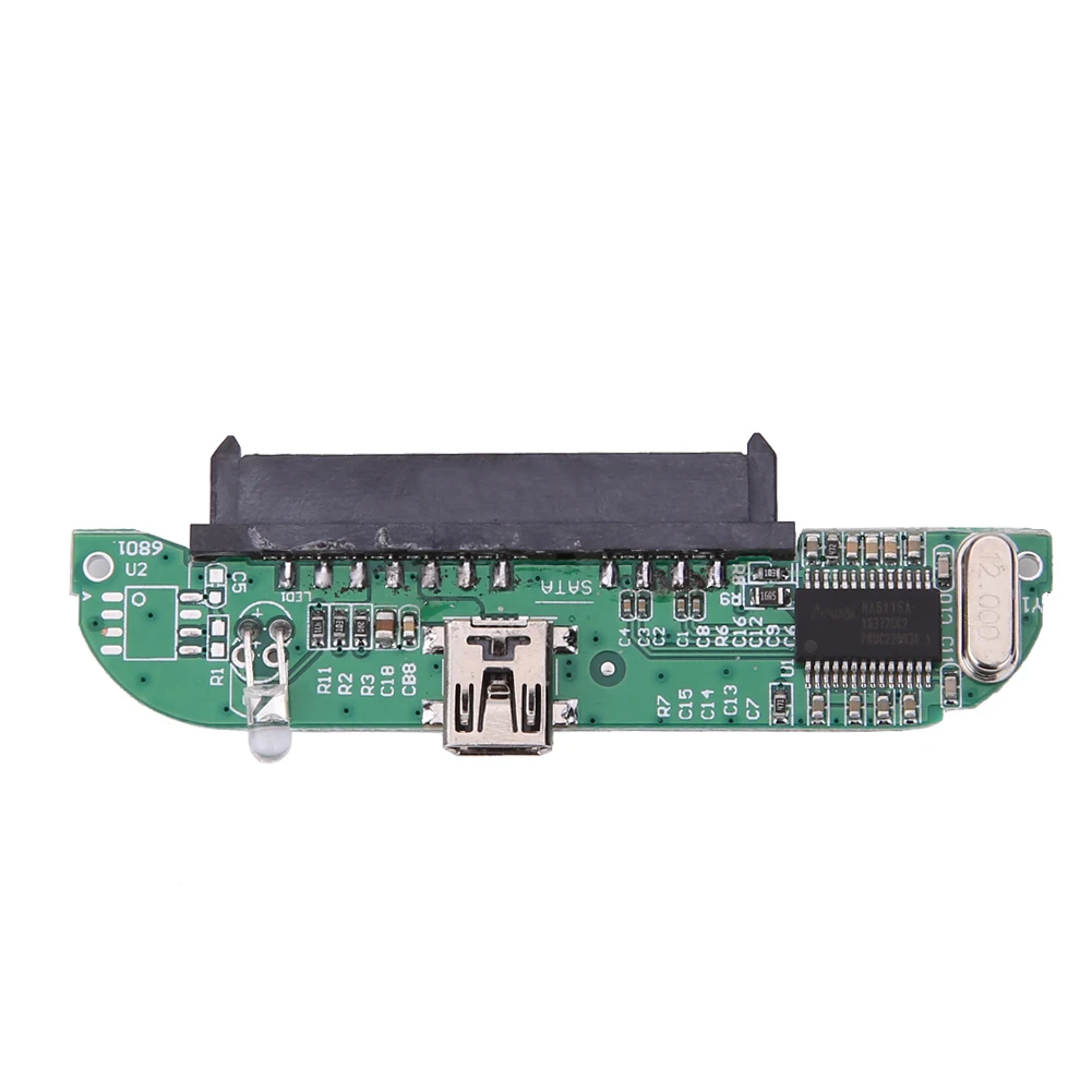 Переходник для жесткого диска 2 5 дюйма с USB 0 на SATA 7 + 15 Pin 480 м/сек|usb 2.0 to sata|converter