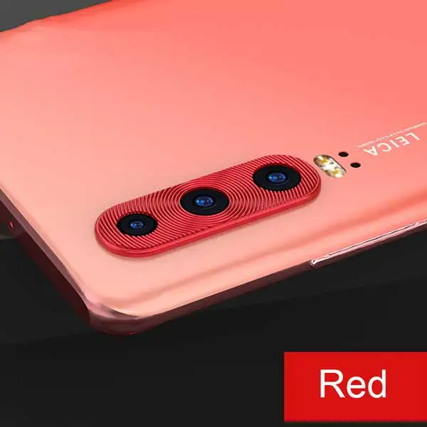 Red Защита объектива для huawei P30 Pro P20 Lite mate 20 20X чехол металлический объектив камеры защитное кольцо для Honor 20i 20 Pro Чехол - Цвет: Red