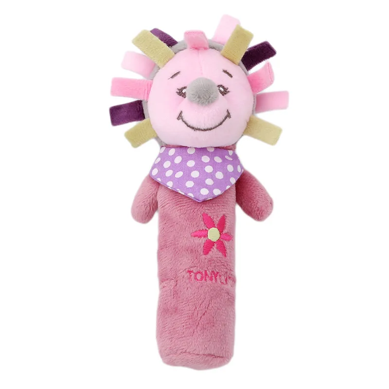 

Hot Sale Baby Rattles Mobiles BB Sticks Soft Cow Plush Doll Crib Bed Hanging hand catches Animal Toy Doll Kids Toy
