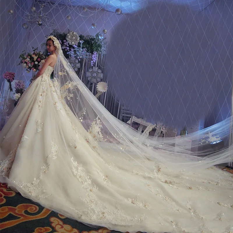 Роскошное бальное платье vestido de noiva кружевные свадебные платья с цветами и