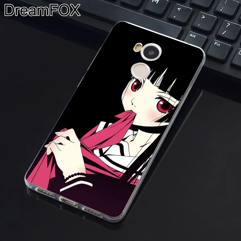 DREAMFOX K011 Ai Енма Hell Girl Мягкие TPU силиконовый чехол для Xiaomi Redmi Note 3 4 5 плюс S 4A 4X 5A Pro
