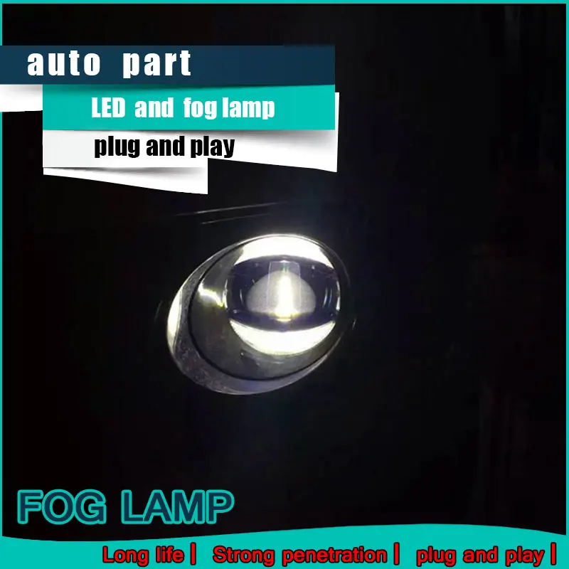 

Car Styling Daytime Running Light for Jeep Wrangler LED Fog Light Auto Angel Eye Fog Lamp LED DRL High&Low Beam Fast Shipping