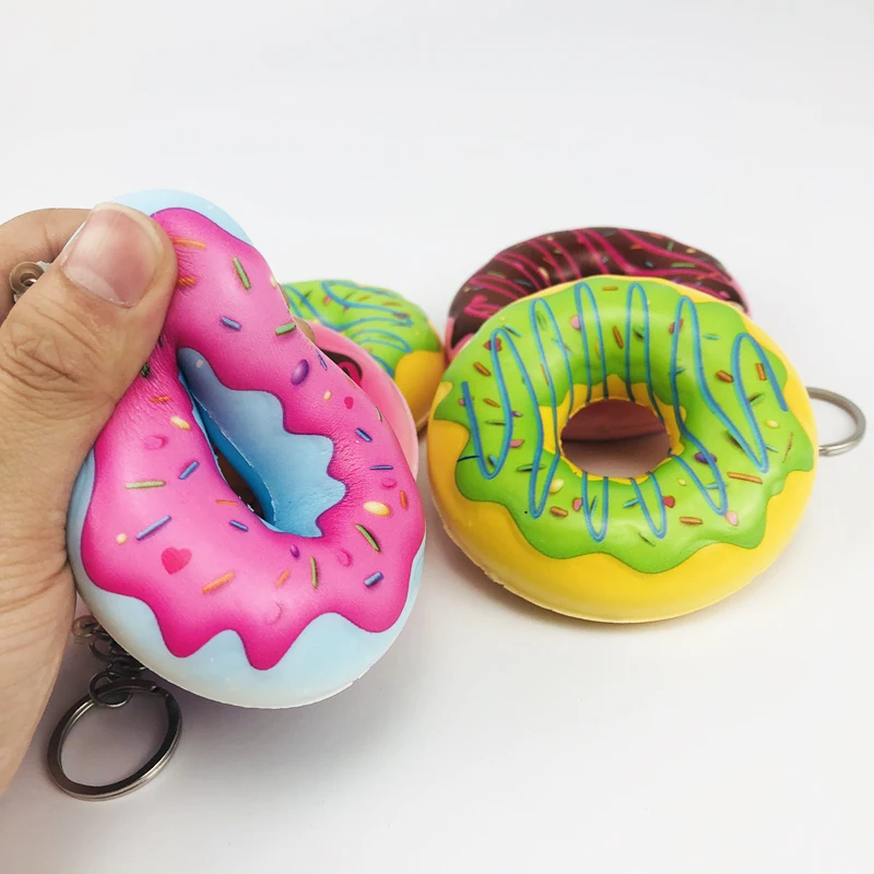 Детские игрушки каваи мягкое мороженое игрушка для детей мягкое медленно поднимающееся гамбургер Хот дог пончик Смешные антистрессовые игрушки