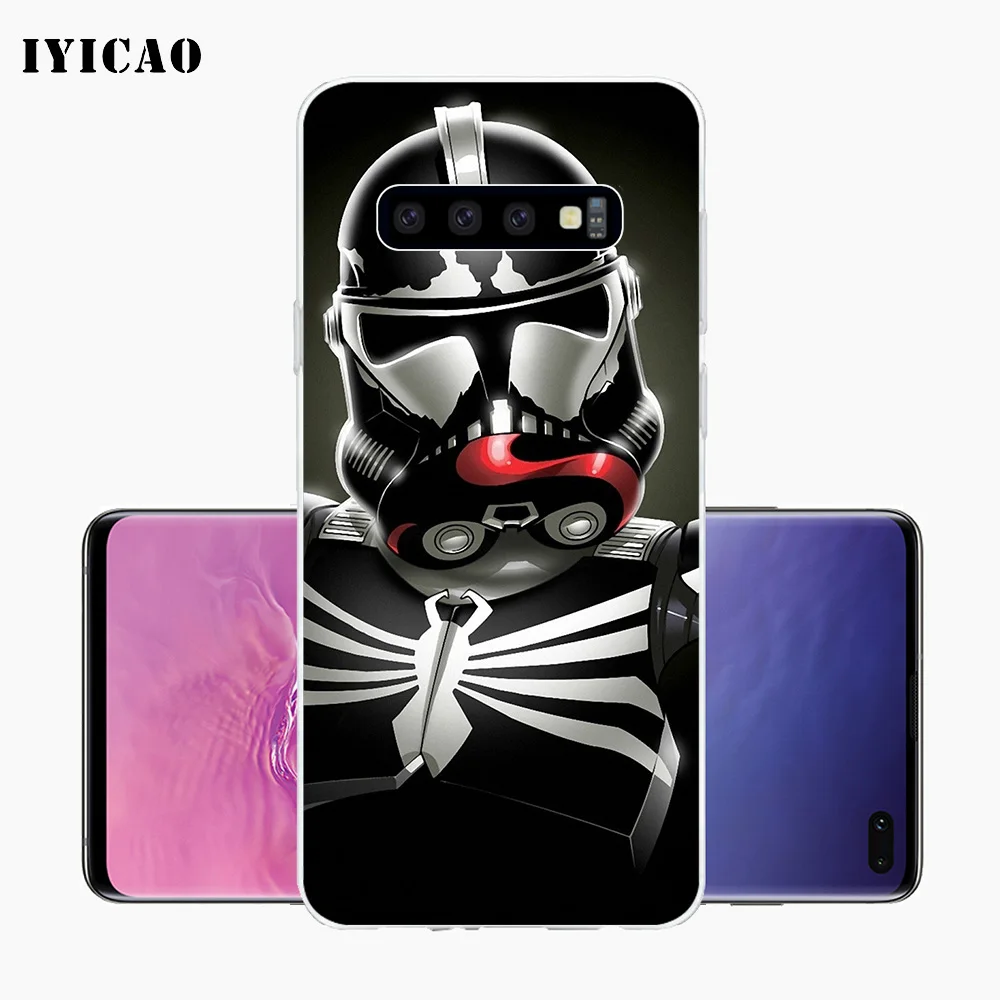 Мягкий силиконовый чехол IYICAO для телефона Samsung Galaxy S10e S10 S9 S8 Plus S7 Edge из ТПУ с