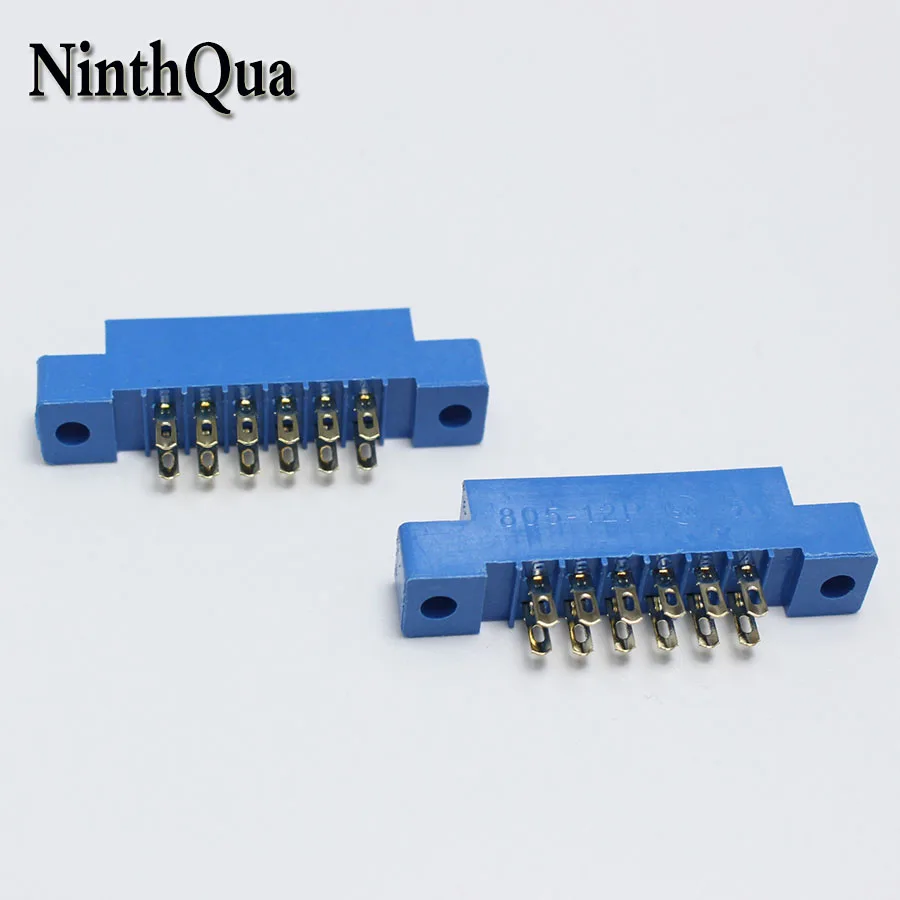 10 шт./лот 805 12 P разъем для кромки карты 3 96 мм Шаг 2x6 ряд Pin PCB припоя SP12 Dip Тип провода