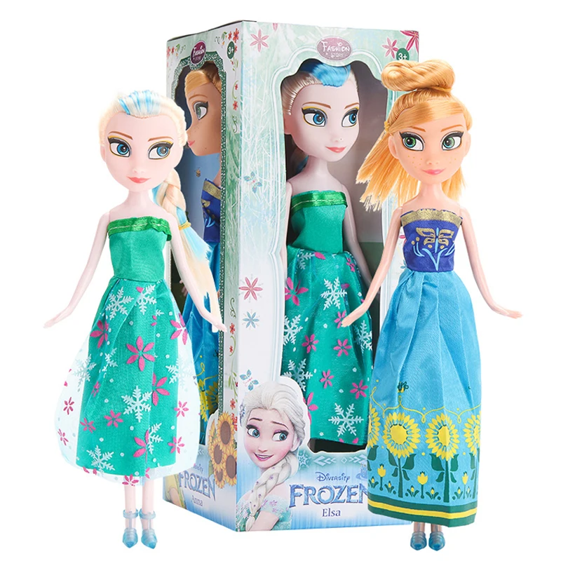 Disney Аутентичные 4 шт./компл. замороженный снег кукла для девочек детские мягкие