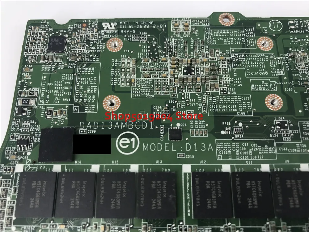 Материнская плата для ноутбука Dell 13 L322X материнская HM77 I5-3317U 8G dad13amb322 CD1 31D13MB02F CN-0GJW63