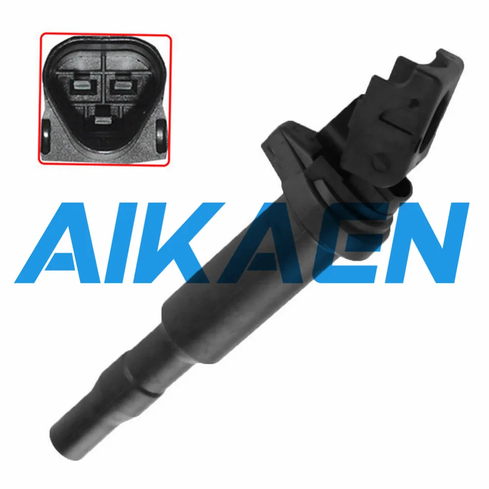 Высококачественная черная катушка зажигания 12137594937 для BMW E46 E60 E85 E90 E93 328I oem