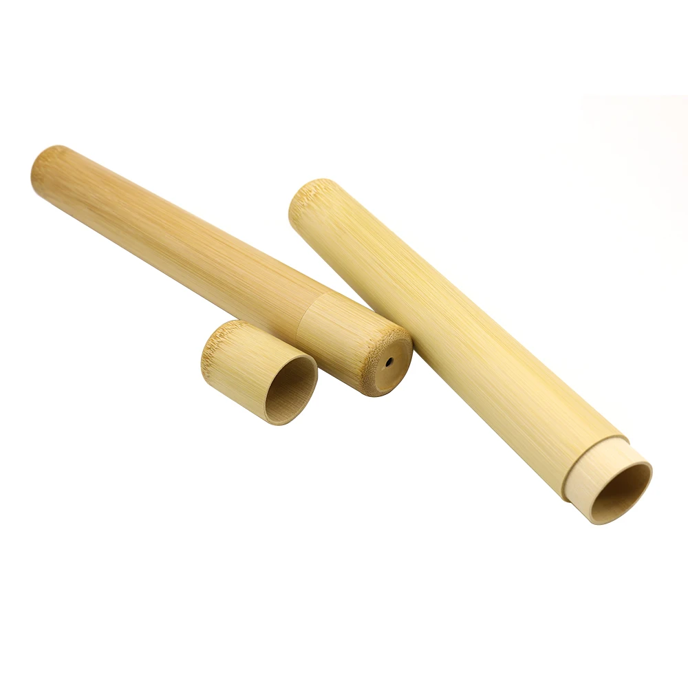 DR.PERFECT 100 Pieces Hand Made Bamboo Toothbrush Tube New Packing | Красота и здоровье