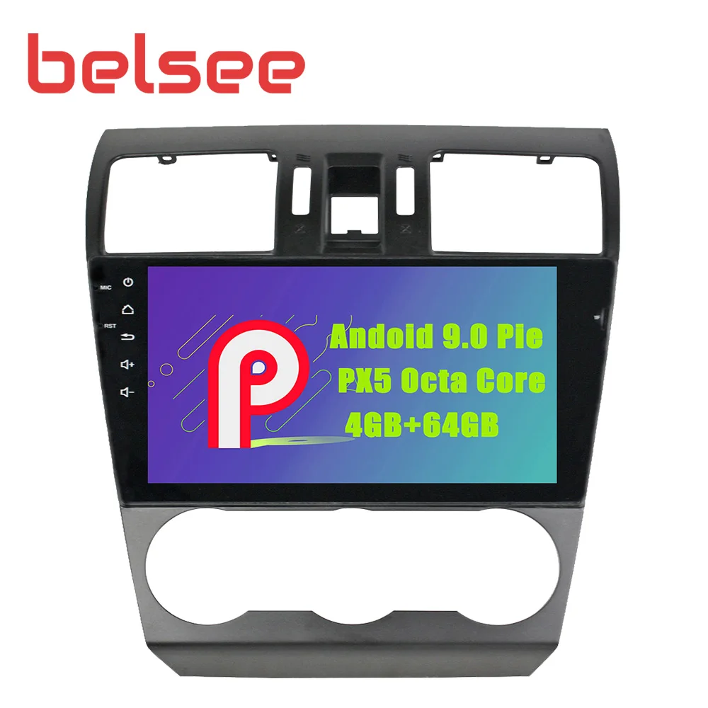 Belsee Android 9.0 Car Stereo for Subaru Forester Radio 4GB 64GB 9&quot IPS Screen Bluetooth Autoradio Audio Player GPS Unit | Автомобили