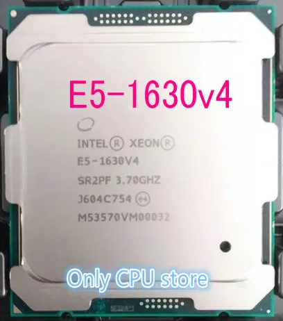 E5 1630V4 Original Intel Xeon 3 70 ГГц 4 ядерный 10 МБ SmartCache 140 Вт 1630 V4 LGA2011 V4|intel xeon|xeon e5intel xeon e5 |