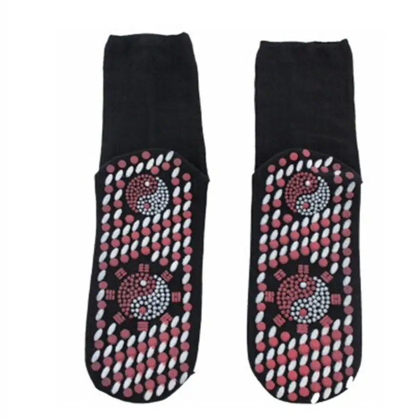 

1Pair Fir Tourmaline Magnetic Socks Self Heating Therapy Magnetic Socks Unisex Magnetic Therapy Massage Socks Foot Care