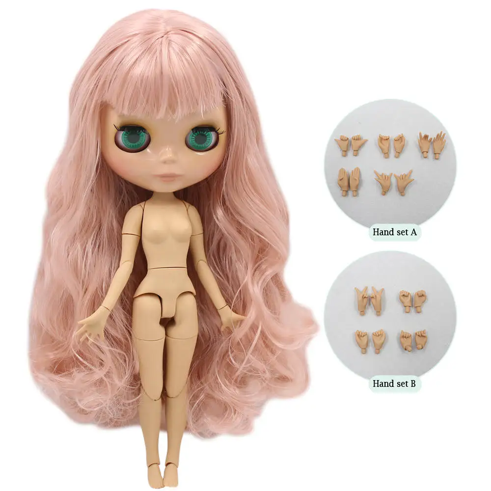 Ледяная Blyth фабрика кукла подходит для одевания самостоятельно DIY Изменить игрушка BJD Специальная цена - Цвет: tan