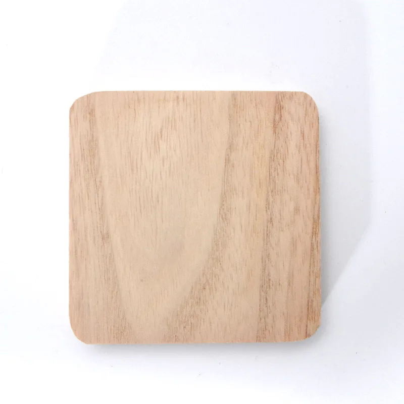 2 шт 10 см Деревянный без финишной отделки блок квадратная резьба твердые