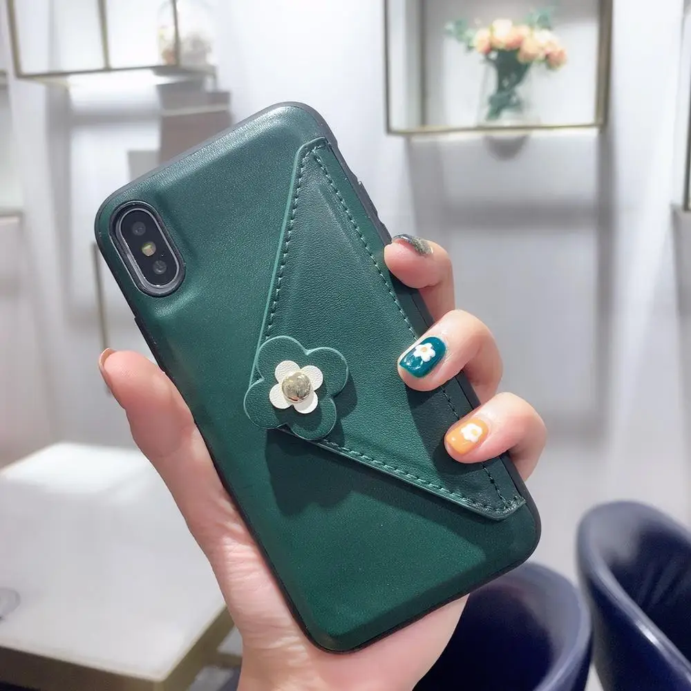 Женский модный чехол из искусственной кожи для iPhone XS X XR MAX телефона 7 8 6 6S Plus
