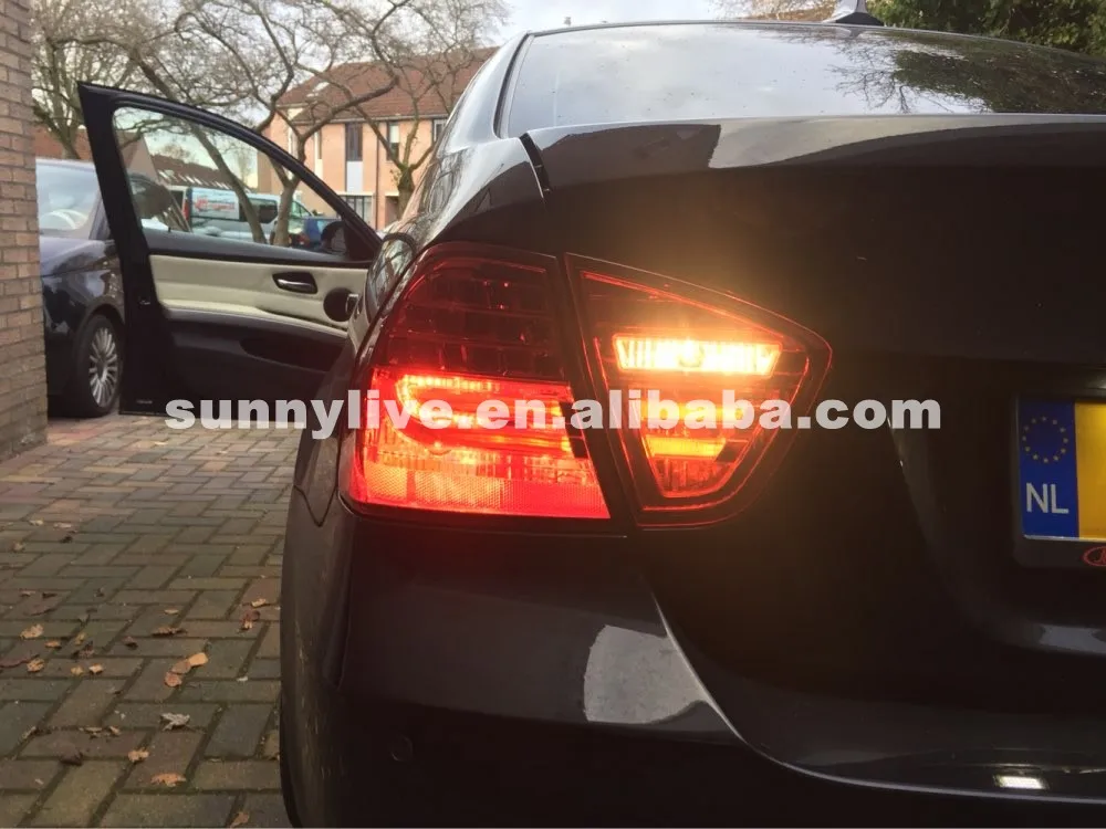 Для BMW E90 3 серии 320i 323i 325 330 335 светодиодный задний фонарь 2005-2008 полноцветный