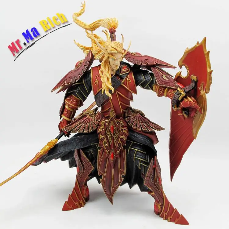 Blood Elf Paladin: экшн Коллекционная Фигурка Quin'thalan Sunfire модель игрушки 20 см|model toy|blood