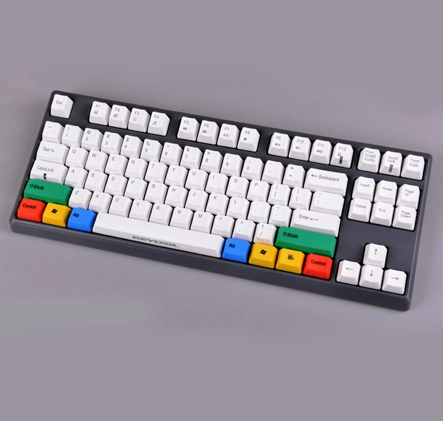 PBT Keycaps RGBY механическая клавиатура толщина Keycool 10 Key Cherry Mx для Corsair IKBC Logitech Razer Type