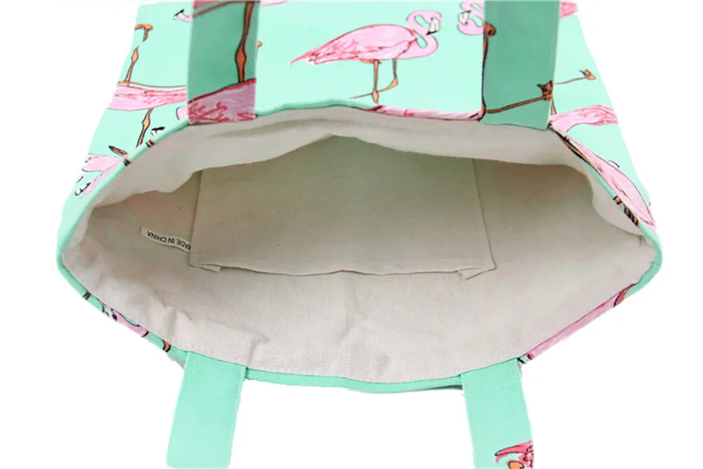 Новая модная Популярная женская сумка через плечо с рисунком фламинго для