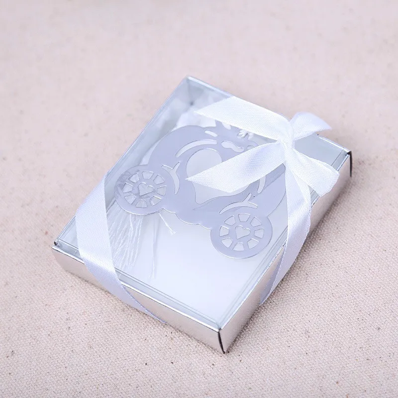 12 шт. Карета для Золушки в форме тыквы закладки свадьбы и Подарки товары сувениры