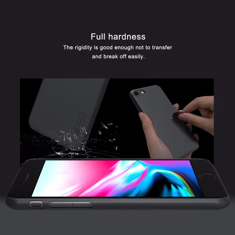 Чехол для iphone 8 чехол 4 7 дюймов Nillkin матовый ПК пластик жесткий задняя крышка Plus 5 |