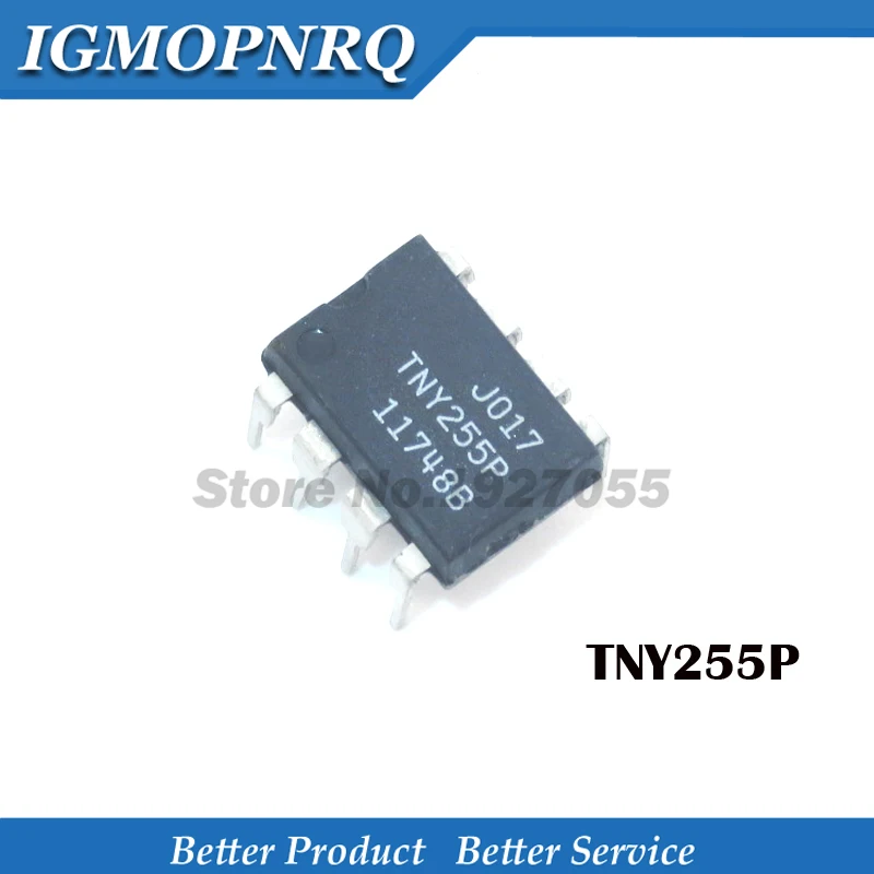 Новые и оригинальные TNY255PN DIP-8 TNY255P DIP TNY255 255PN 10 шт. | Электронные компоненты