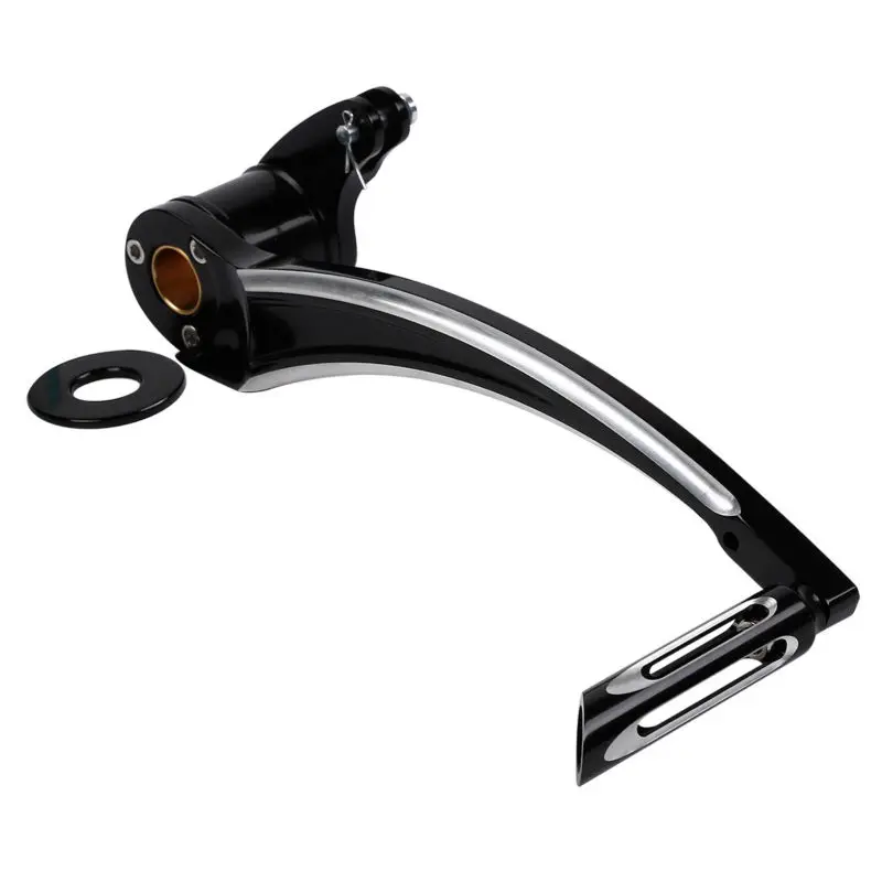 Педальный тормозной рычаг CNC для Harley Touring Road King Electra Tri Glide FLHTC FLTR FLHX FLHR FLHTCUTG 09