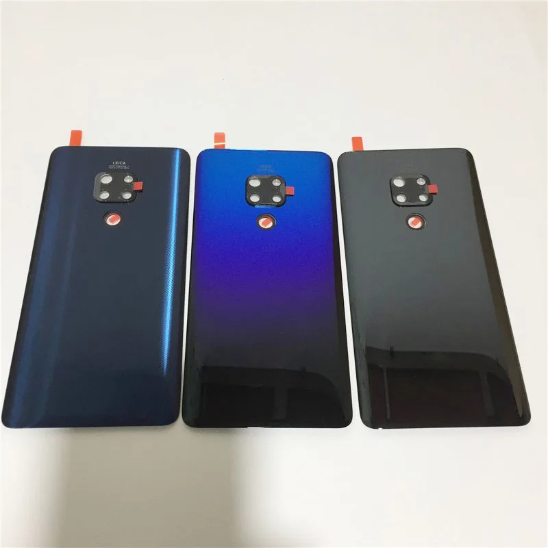 Оригинальное заднее стекло для huawei mate 20 Lite mate 20 крышка батареи mate 20 Pro задняя дверь корпус панель+ стекло объектив