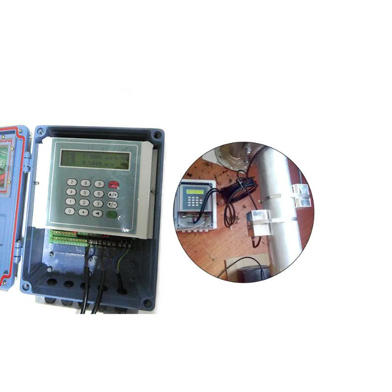 Фиксированный ультразвуковой расходомер Φ с M2 (TDS 100F) настенный креплением