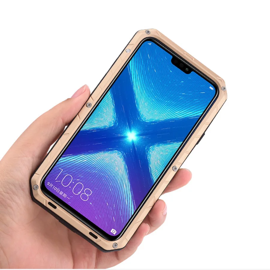 IMATCH для Huawei Honor 8X20 Pro твердый корпус для телефона Алюминиевый металлический протектор чехол сверхмощная защита ударопрочный