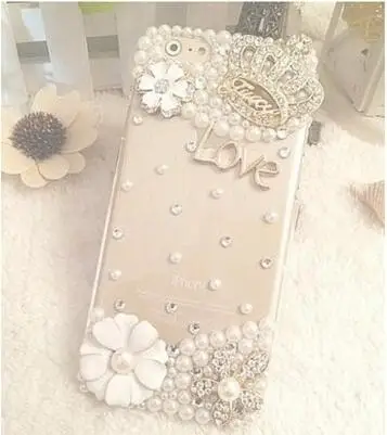 Для HuaWei Nova 2 плюс S Y3 Y5 Y6 II Pro 2017 Y7 премьер Y9 2018 наслаждаться 7 s P Смарт Rhinestone короны