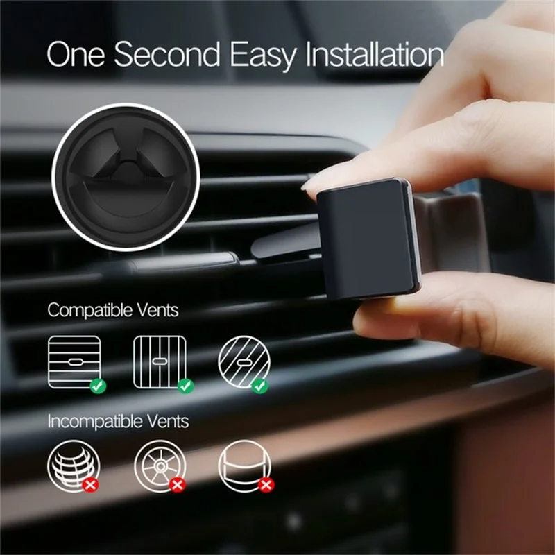 Ugreen автомобильная подставка для телефона для iPhone держатель на вентиляционное отверстие автомобиля для телефона в машине hoder clip вращение на 360 градусов Автомобильный сотовый телефон gps