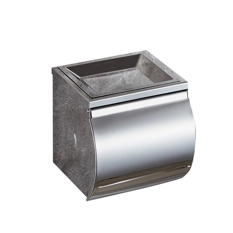 Auswind современные простой держатель для бумаги Серебряный квадрат 304 нержавеющая