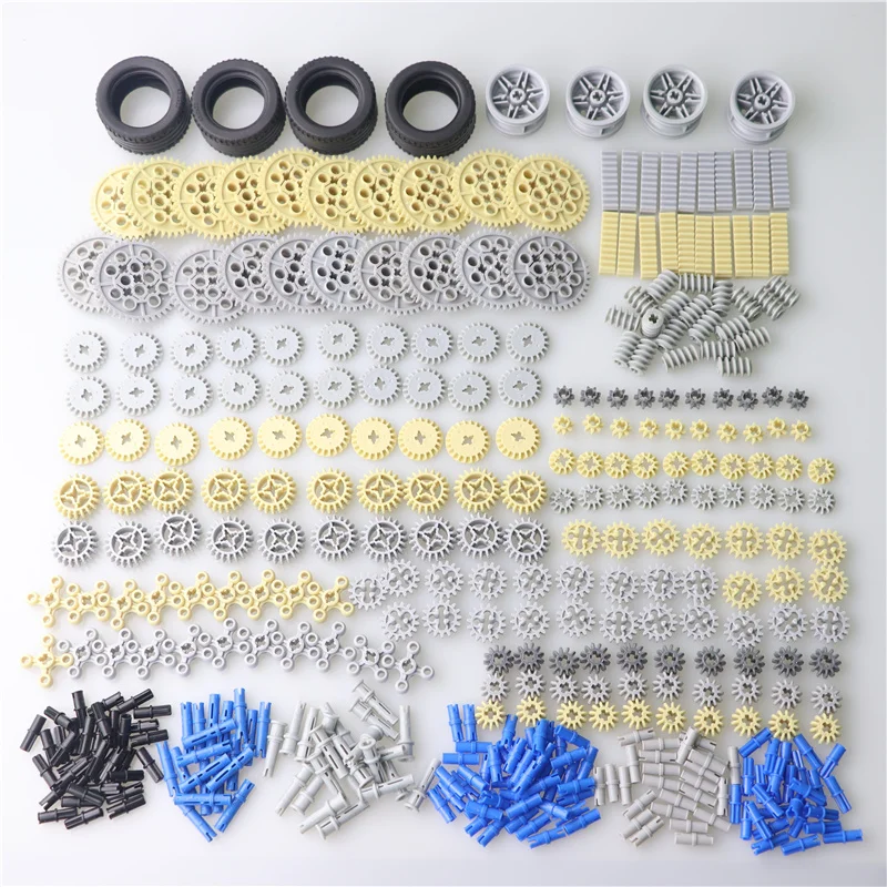 600 шт./компл. MOC Technic части ABS пластиковые строительные блоки техника оптом