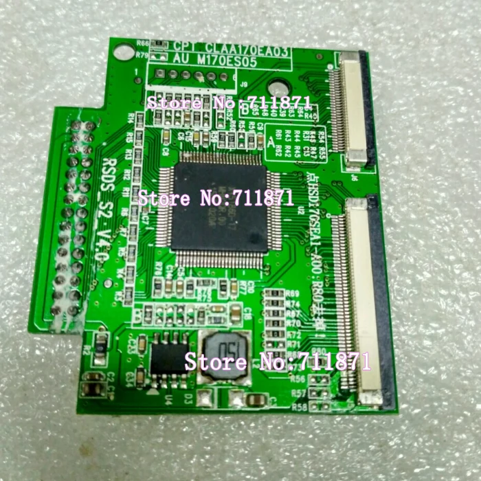Плата адаптера 30P LVDS + 50P RSDS двухканальная плата преобразования 30pin QD17ER01 LS170E1 A5