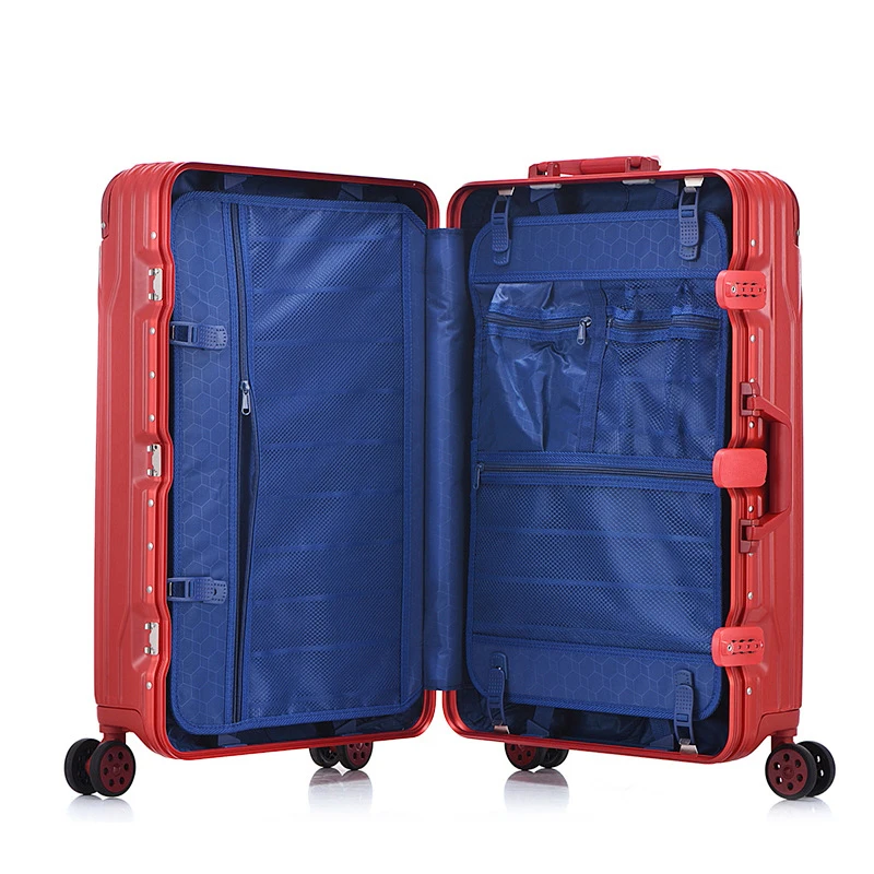 Letrend модный 29 дюймов алюминиевая рама багаж на колесиках Универсальный чемодан