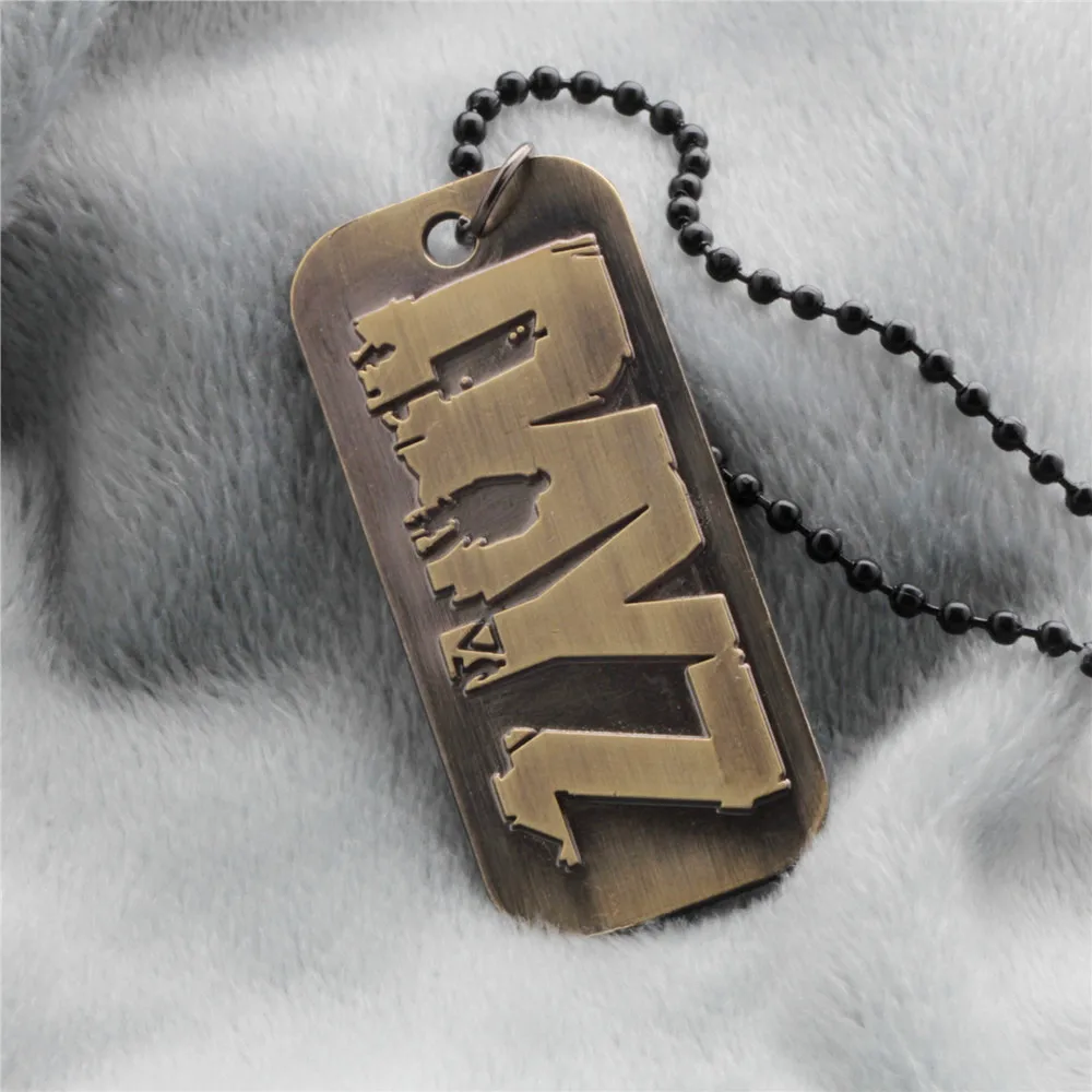 2015 распродажа ювелирных изделий Макси ожерелье игра вокруг Dayz Zombie Apocalypse надпись