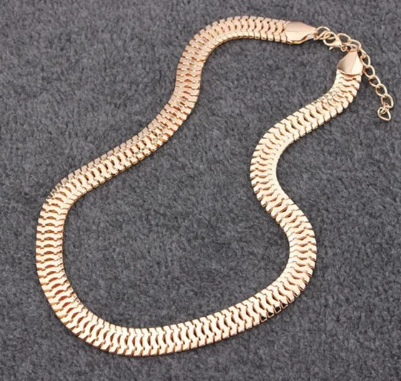 Ожерелье цепочка женское массивное золотистого цвета|fashion jewelry|jewelry fashionfashion choker |